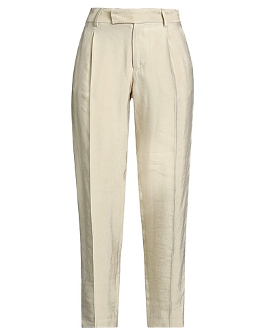 PT Torino Casual trouser Light brown 64% Viscose, 36% Linen