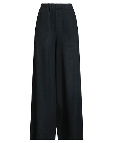 DANIELE FIESOLI Hosen COLLEZIONE N_01 Schwarz 100% Leinen