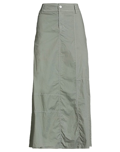 CROSSLEY Maxi Skirts Military green 100% Cotton