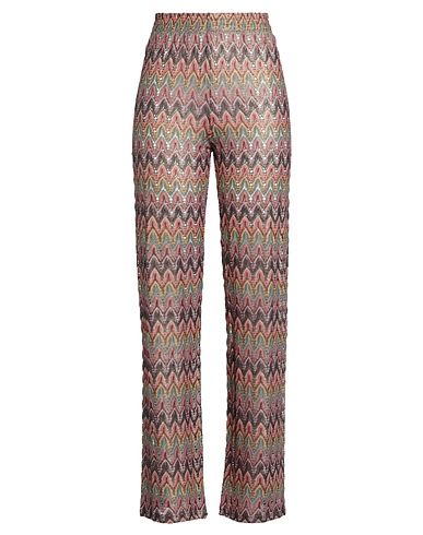 ANJUNA Casual trouser Salmon pink 50% Cotton, 50% Polyester