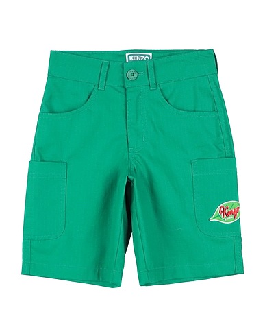 KENZO KIDS Шорты и бермуды Зелёный 100% Хлопок