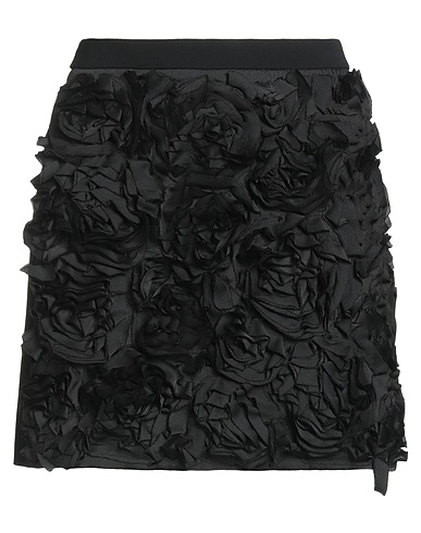 MAX MARA STUDIO HOSEN & RÖCKE Schwarz 100% Polyester, Triacetat