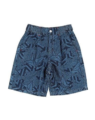 KENZO KIDS Denim shorts Blue 100% Cotton