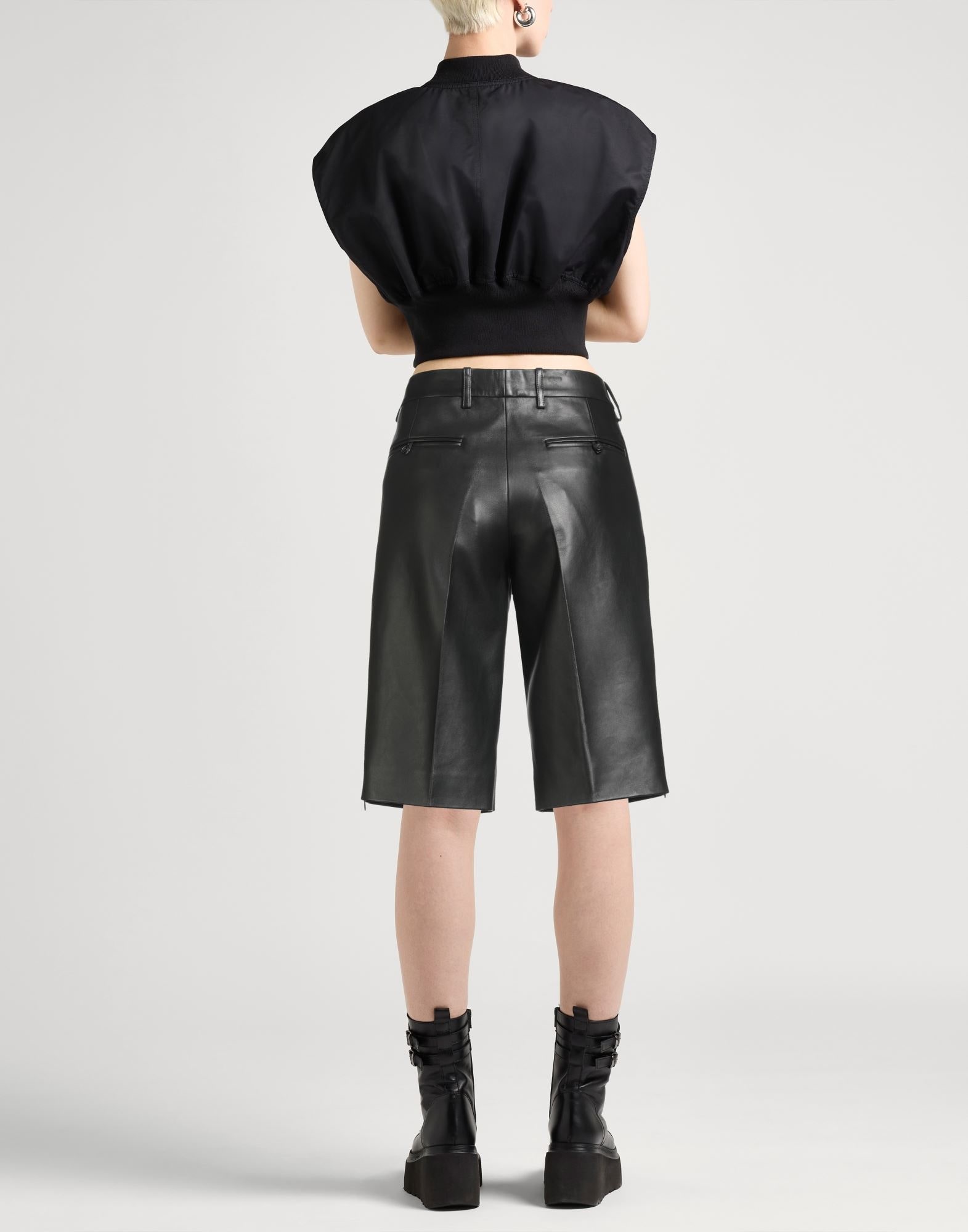 HELMUT LANG Pants | Black Women's Leather Pant | YOOX