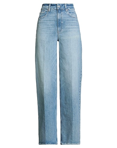 PAIGE Denim pants Blue 98% Organic cotton, 2% Elastane