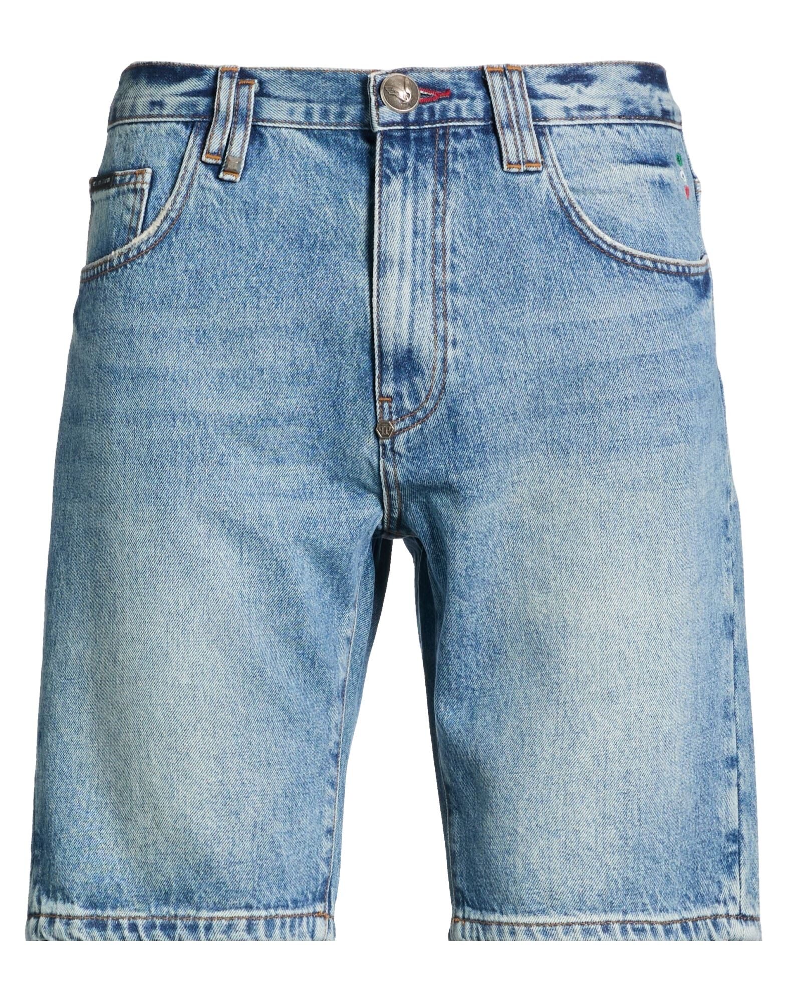 PHILIPP PLEIN - Denim shorts