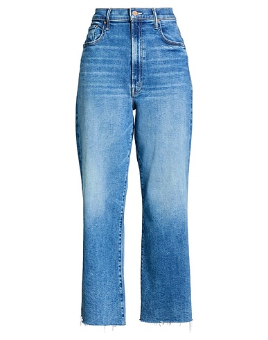 MOTHER Denim pants Blue 78% Cotton, 16% Modal, 4% Polyester, 2% Elastane