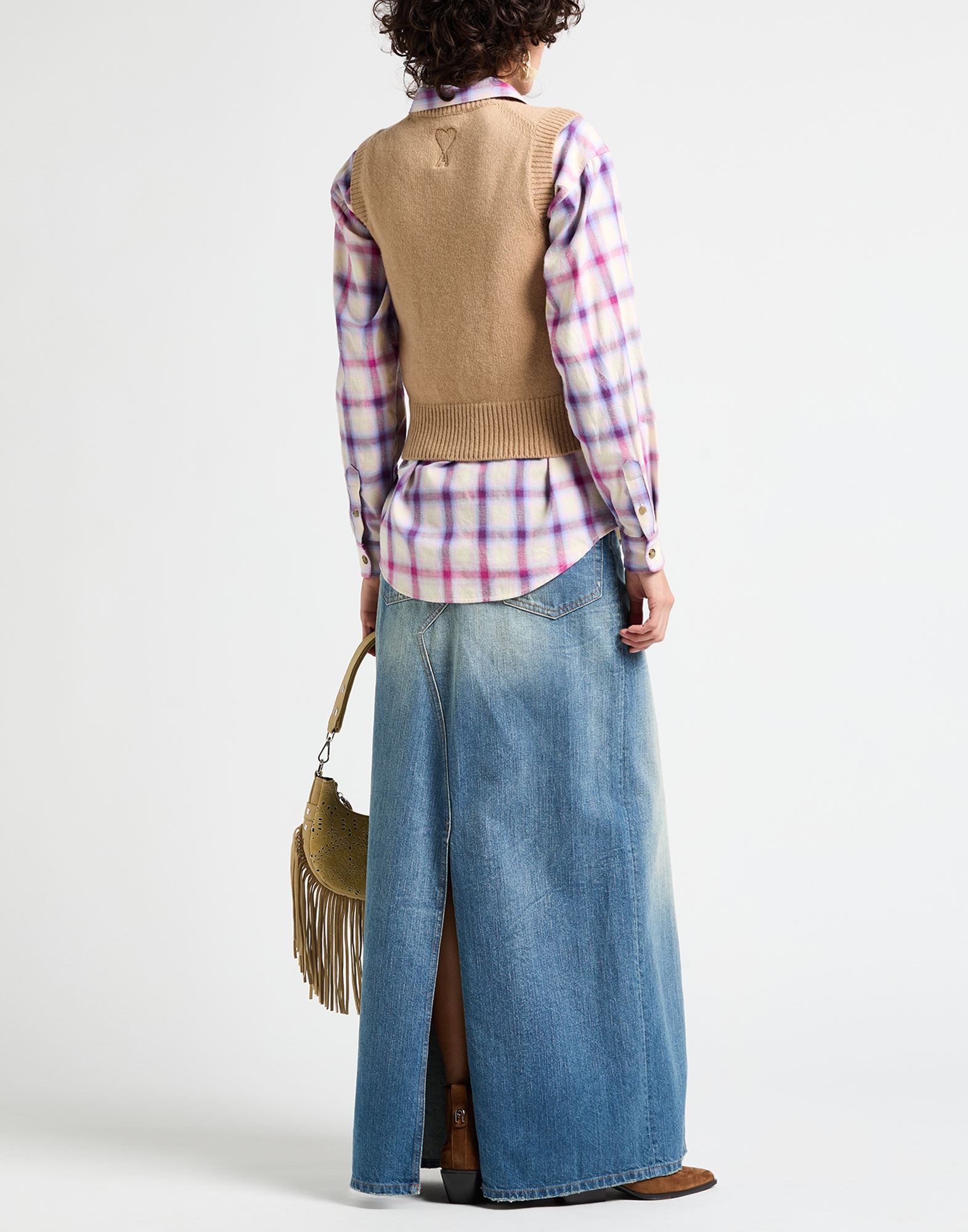 MM6 MAISON MARGIELA スカート | デニムスカート ブルー レディース | YOOX