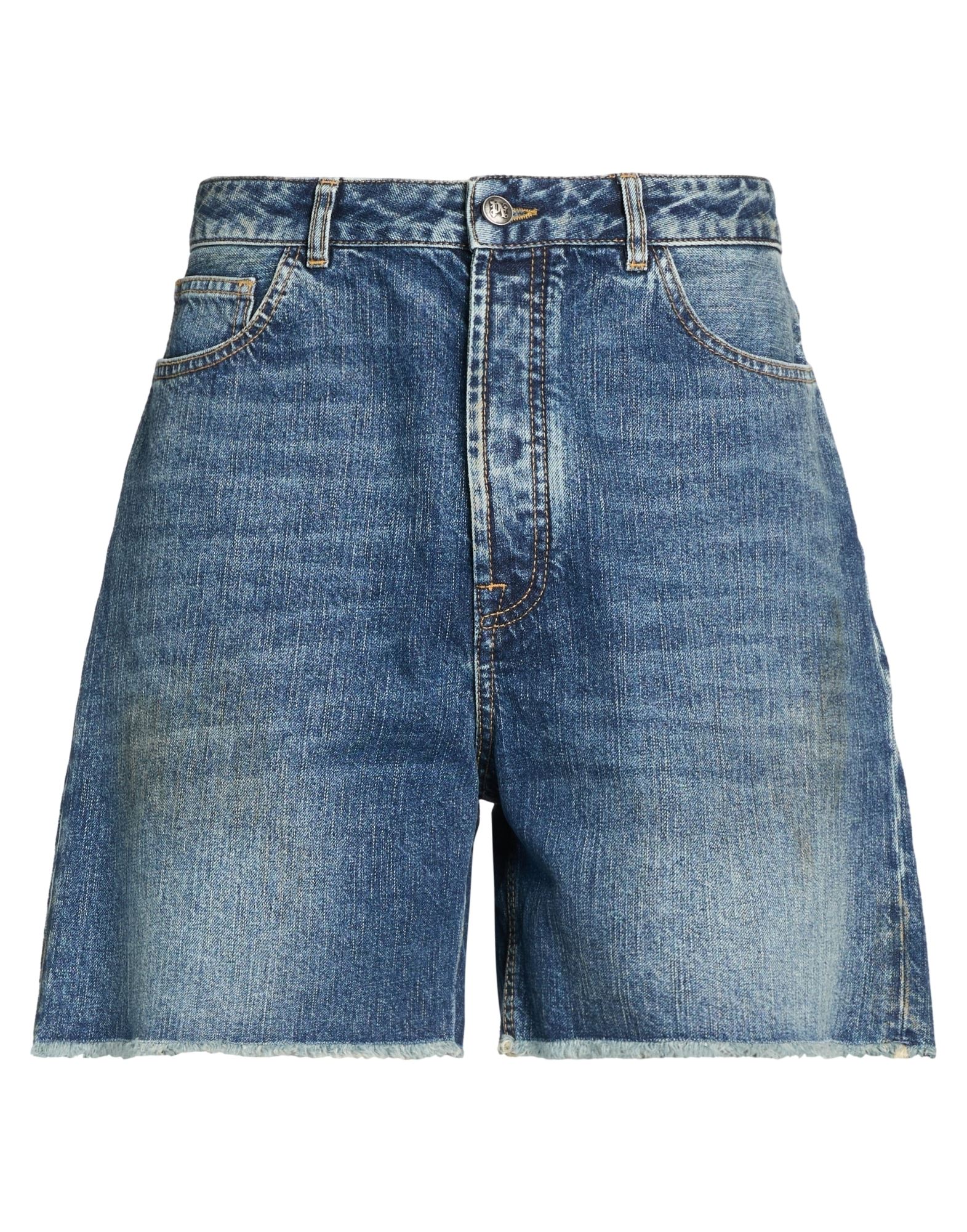 PALM ANGELS - Denim shorts