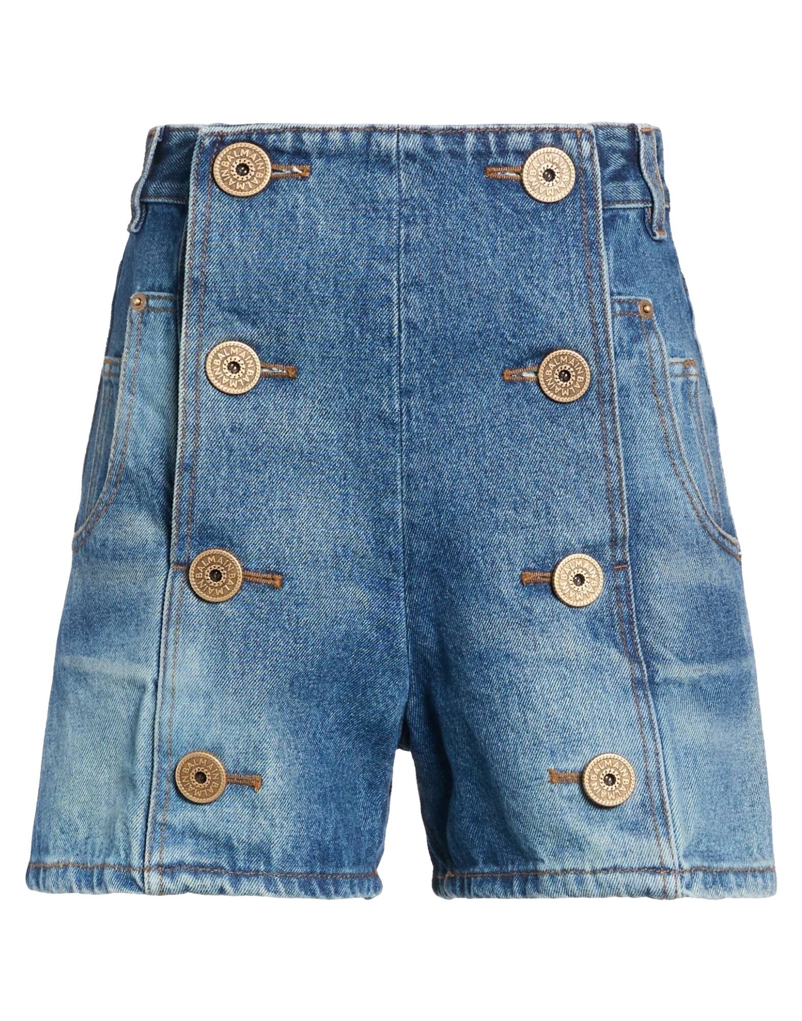 BALMAIN - Denim shorts