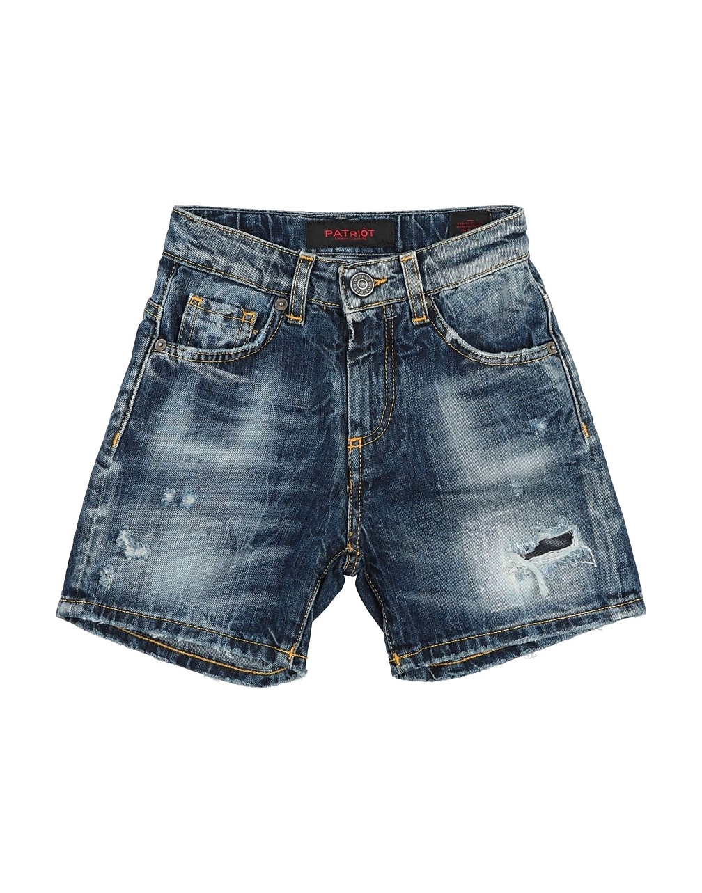 PATRIÒT - Denim shorts