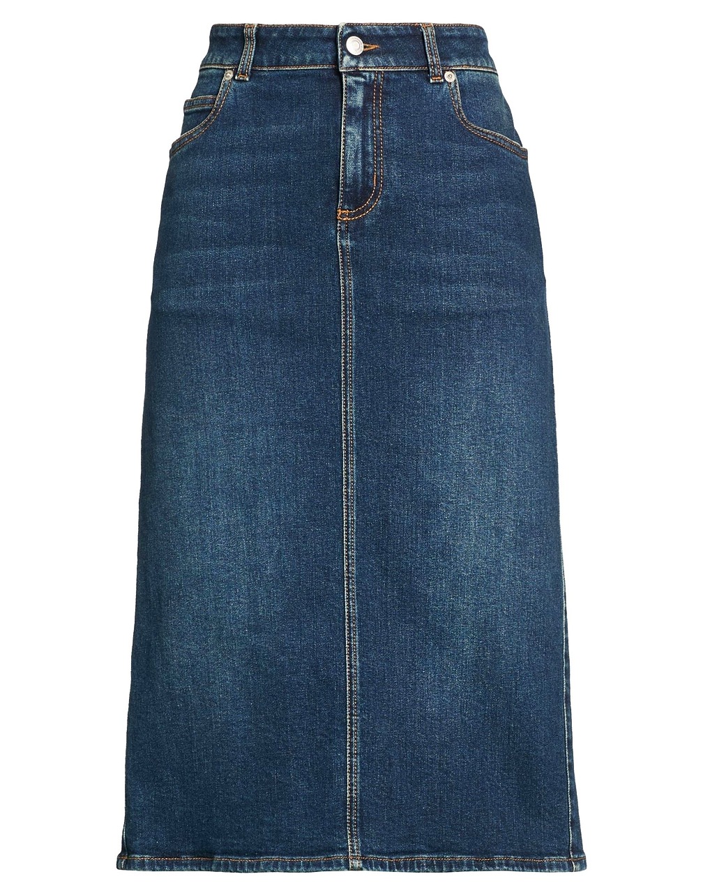 MCQUEEN - Denim skirts