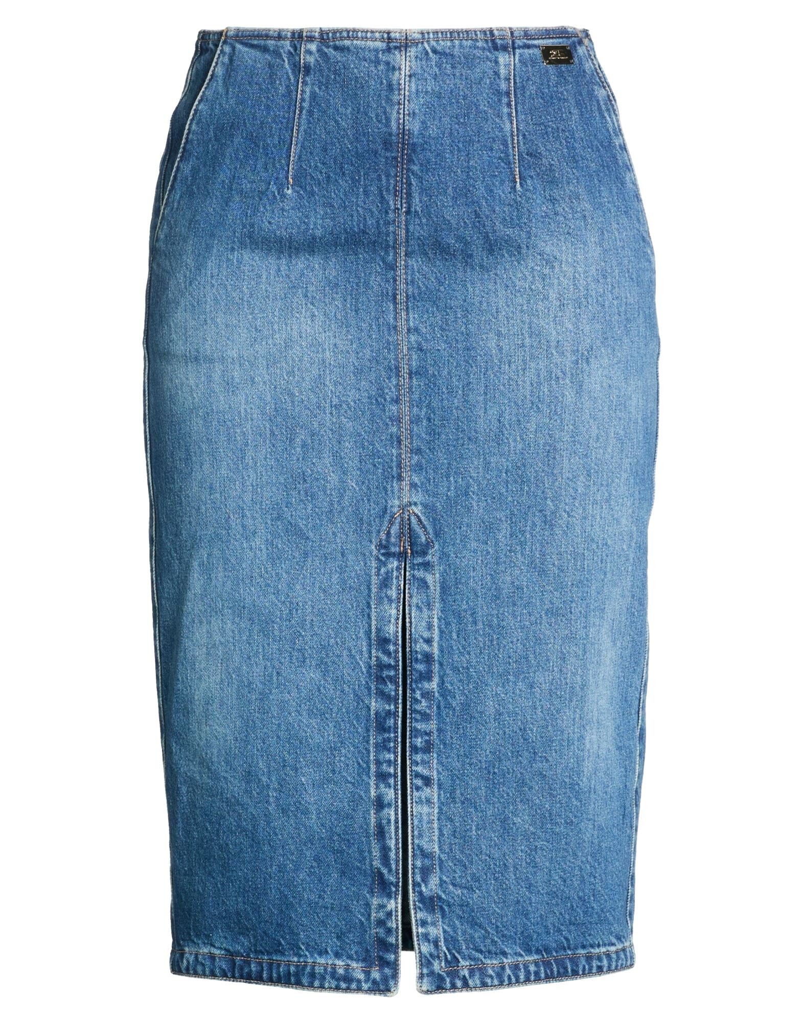 ELISABETTA FRANCHI - Denim skirts