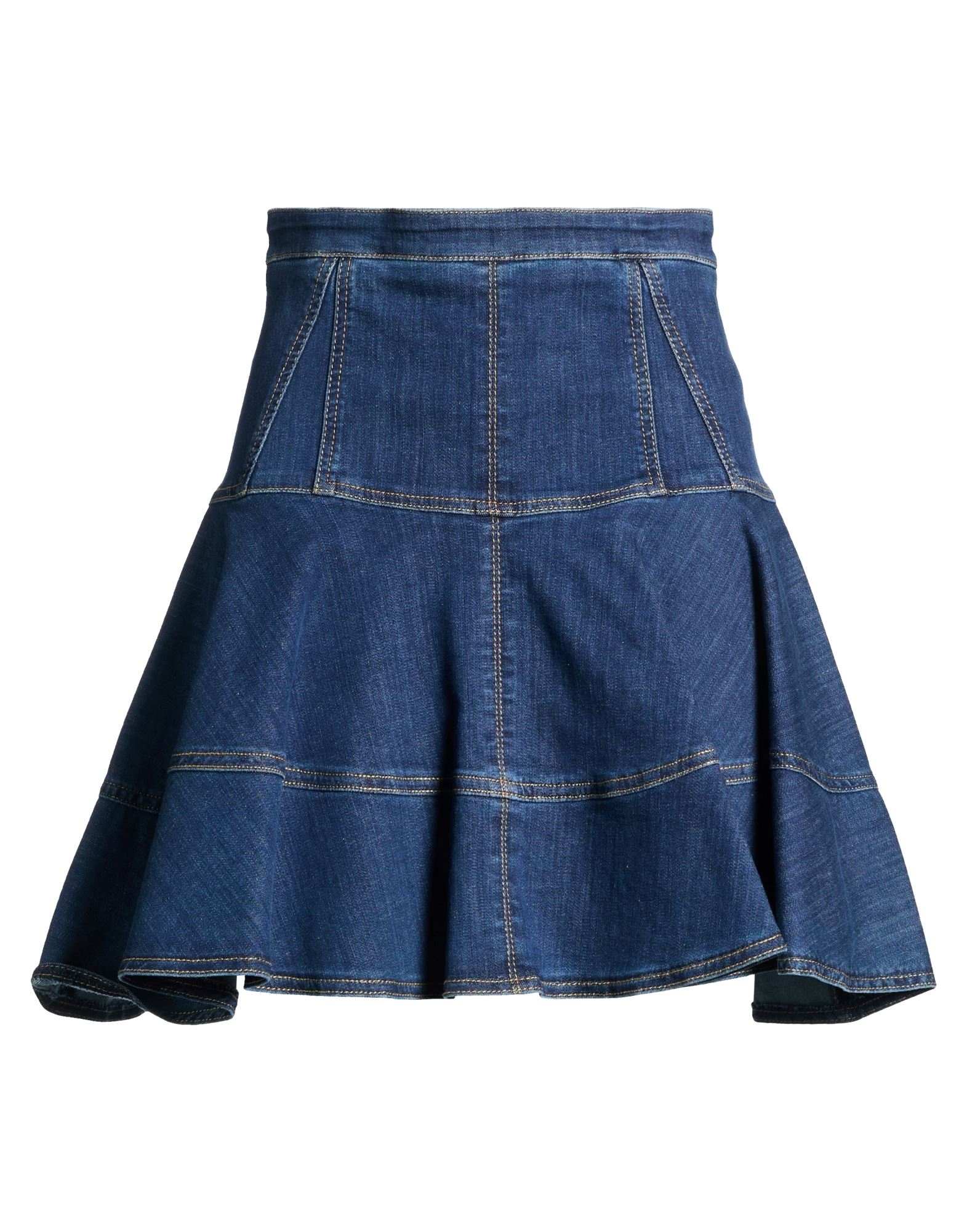 ELISABETTA FRANCHI - Denim skirts