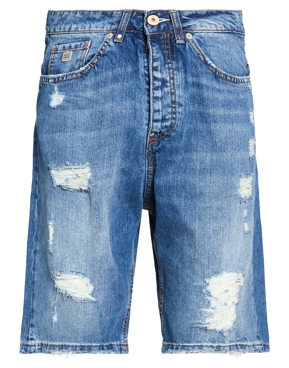 BL.11 BLOCK ELEVEN - Denim shorts