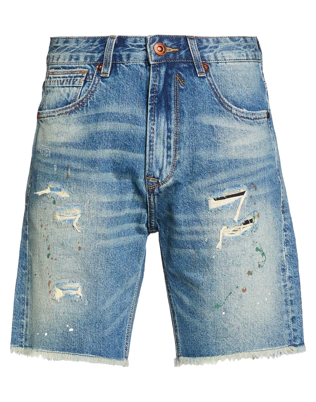 GIANNI LUPO - Denim shorts