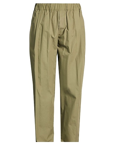 LANEUS Pantalon VERDE MILITARE 100% Coton