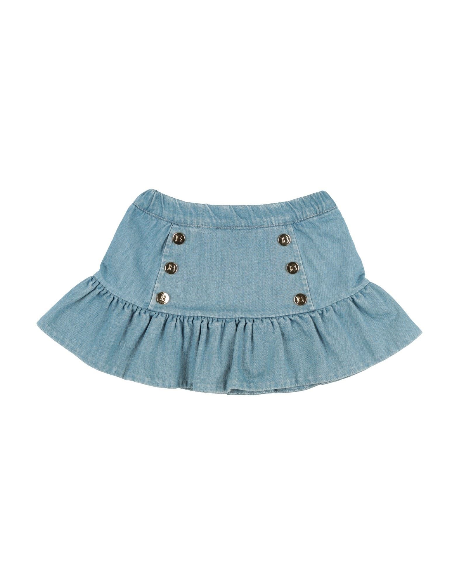 BALMAIN - Denim skirts