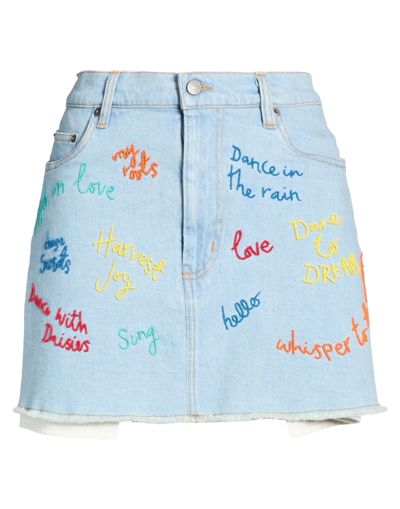 MIRA MIKATI - Denim skirts
