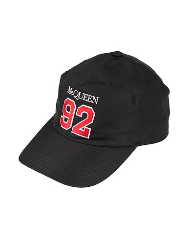 MCQUEEN Hat Black 100% Polyester, Viscose