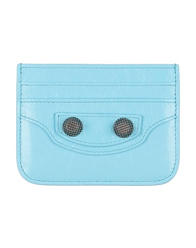 BALENCIAGA Small Leather Goods Sky blue Leather
