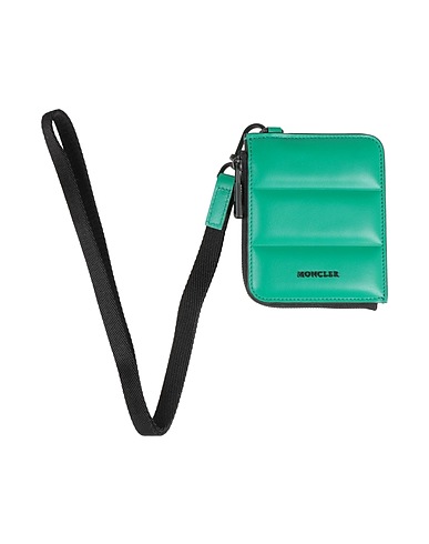 MONCLER Wallet Green Calfskin