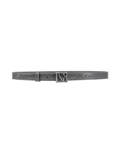 ARMANI EXCHANGE Belts Charcoal 100% Polyester