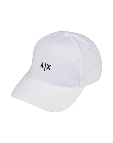 ARMANI EXCHANGE Hat Ivory 100% Cotton, Polyester