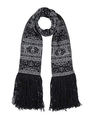 ANTONIO MARRAS Sciarpe e foulard Nero Lana Vergine, Lana di alpaca, Acrilico