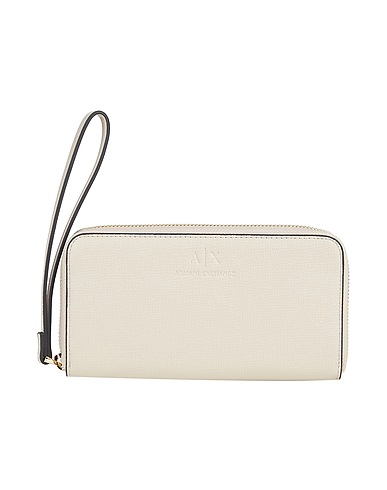 ARMANI EXCHANGE Wallet Taupe 100% Polyester, Polyurethane