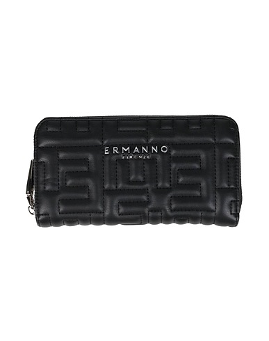 ERMANNO FIRENZE Wallet Black 100% Polyurethane