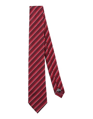 GIORGIO ARMANI Krawatten und Fliegen Bordeaux 100% Seide