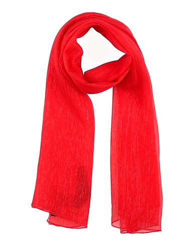 EMPORIO ARMANI Sciarpe e foulard Rosso 85% Seta, 15% Poliammide