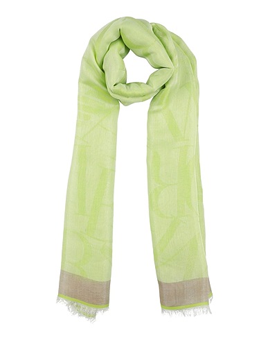EMPORIO ARMANI Scarves and foulards Light green 47% Viscose, 43% Modal, 10% Polyester