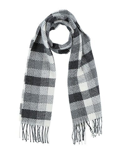 HARMONT & BLAINE Scarves and foulards Grey 50% Acrylic, 25% Polyester, 20% Wool, 5% Textile fibers