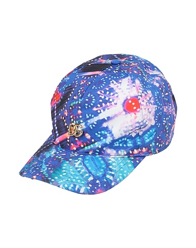 DOLCE&GABBANA Hat Blue 95% Cotton, 5% Elastane