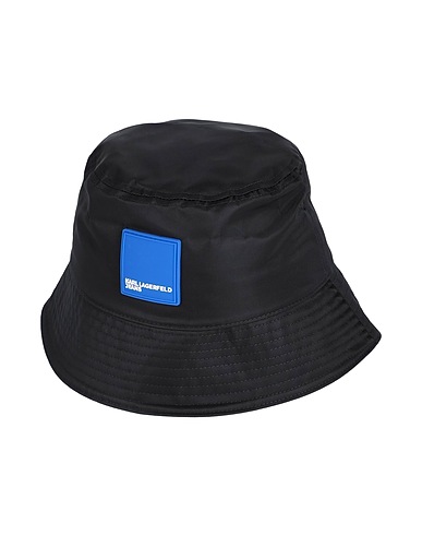 KARL LAGERFELD JEANS Hat Black 100% Recycled nylon