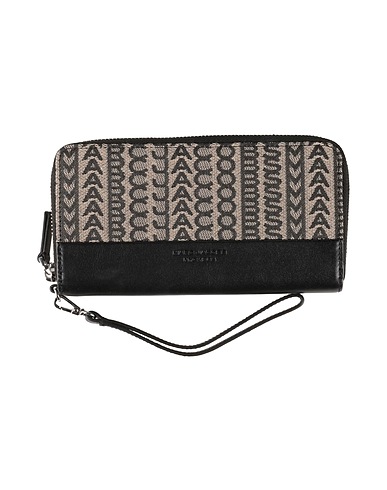 MARC JACOBS 財布 ブラック 紡績繊維 / 革（なめし加工）