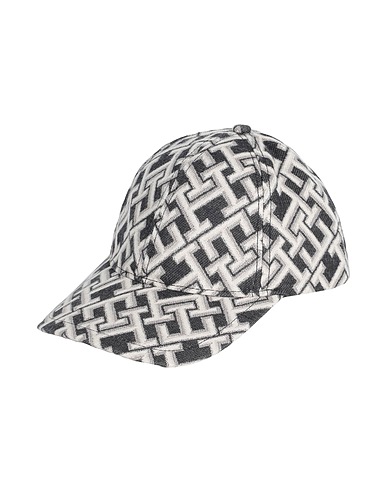 TOMMY HILFIGER Hat Ivory 100% Cotton
