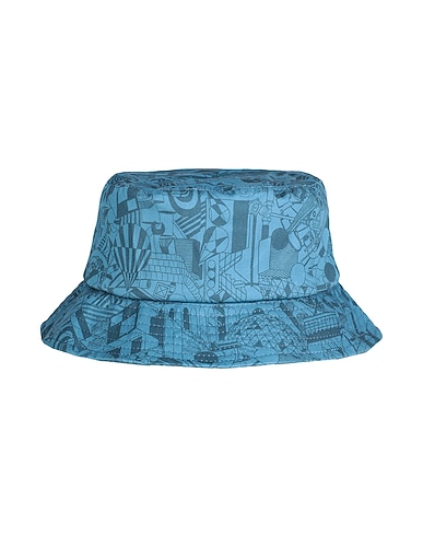 PS PAUL SMITH Hat Slate blue 100% Cotton