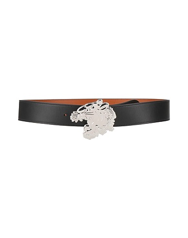 KENZO Regulärer Gürtel  Schwarz Leder