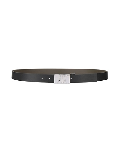 ARMANI EXCHANGE Leather belt Black 100% Leather