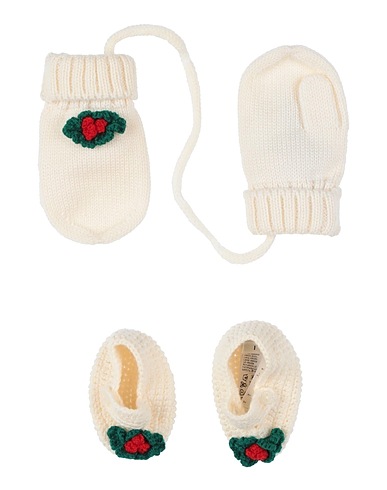 DOLCE&GABBANA Set baby Avorio 100% Lana Vergine