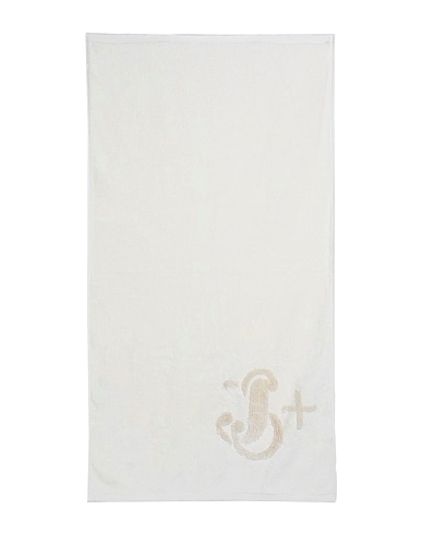 JIL SANDER Serviette de plage Ivoire 100% Coton