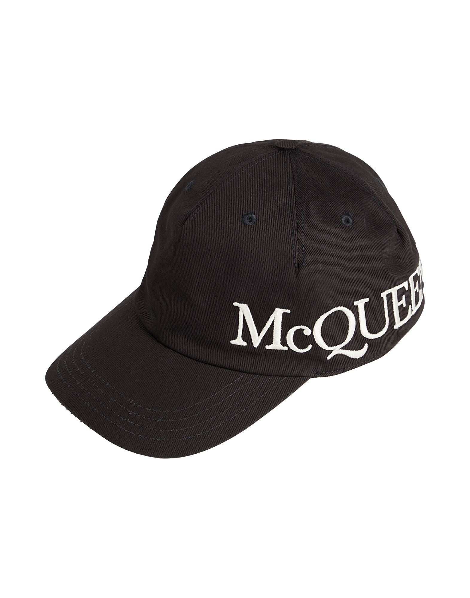 ハット Alexander McQueen Hats NEW Alexander mcqueen graffiti bucket hat 726538 4405Q BLACK