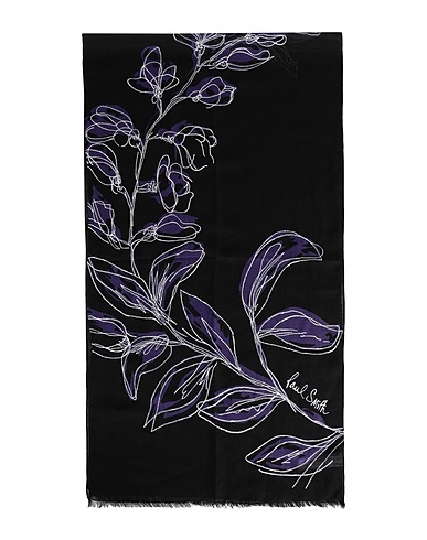 PAUL SMITH Scarves and foulards Black 100% Wool