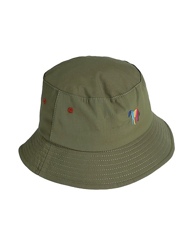 PS PAUL SMITH Hat Military green 100% Nylon