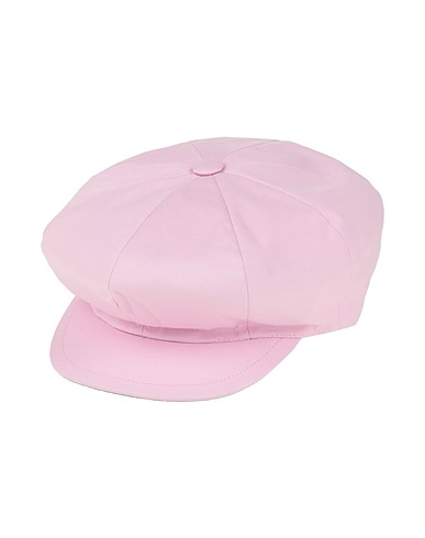 BORSALINO Hat Pink 91% Cotton, 7% Polyurethane, 2% Elastane
