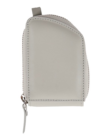 MM6 MAISON MARGIELA Wallet Light grey 100% Cow leather
