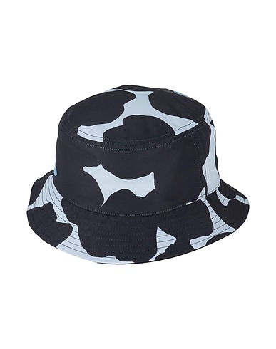 SANDRO Hat Midnight blue 100% Cotton